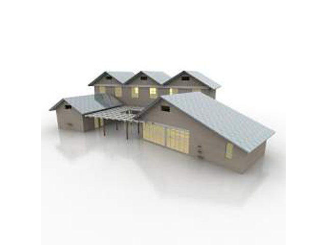 Free House N65 3D model_4 For Architecture 3Ds Max Model Download